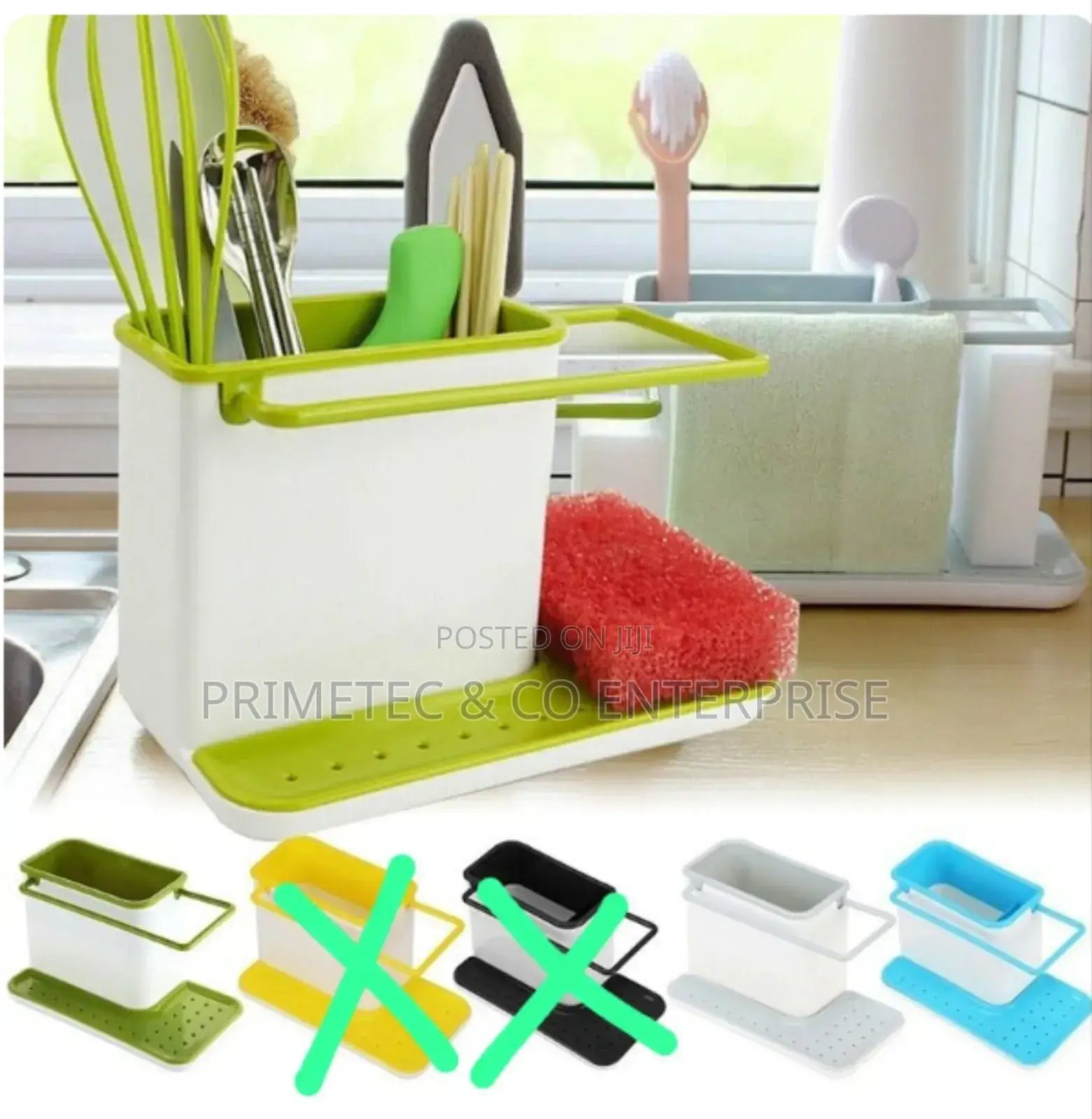 3in1 Kitchen Sink Organizer