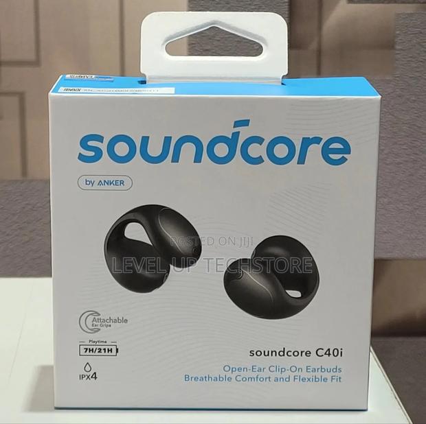 Soundcore C40i | Flexible and Comfortable Clip-on Earbuds - main view