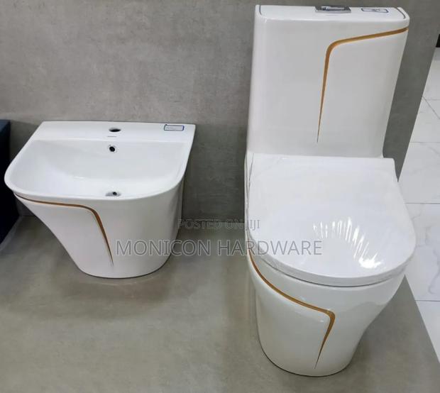 White Water Closet Set - main view