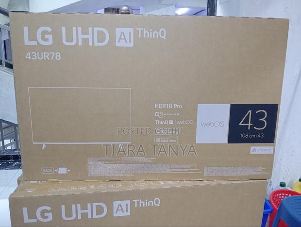 Lg 43" Smart Uhd Ai Thin Q Webos Led Tv Ur78 - thumbnail 3