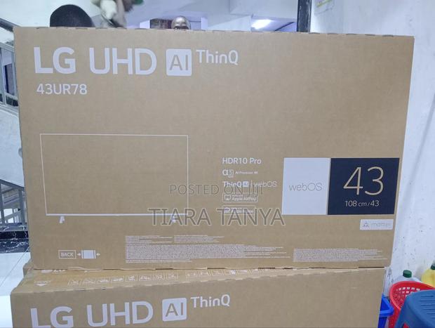 Lg 43" Smart Uhd Ai Thin Q Webos Led Tv Ur78 - thumbnail 4