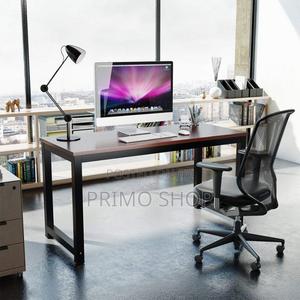 Office Desk; Sturdy Material Aesthetic Office Computer Desk - thumbnail 2