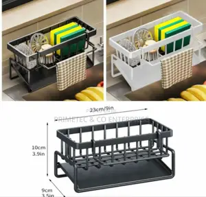 Sink Caddy With Towel Holder