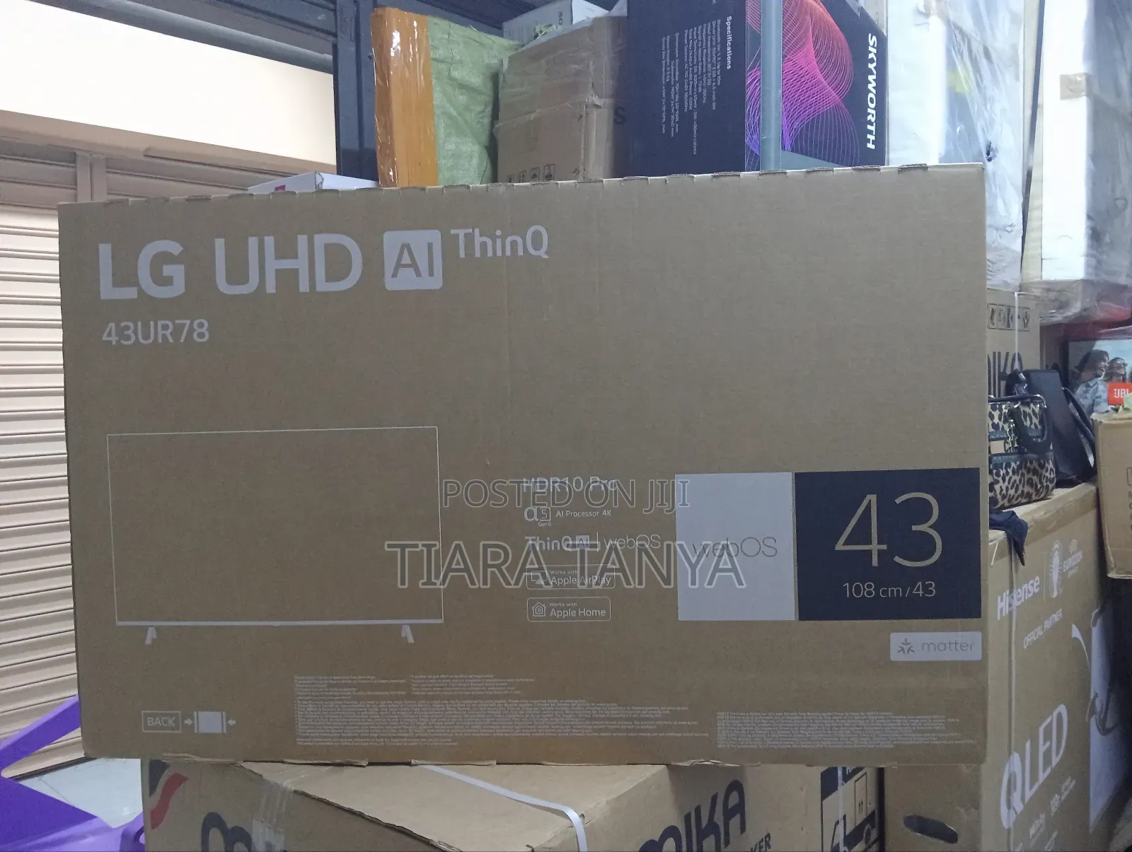 Lg Uhd Ai 43" Ur78006 Smart Tv