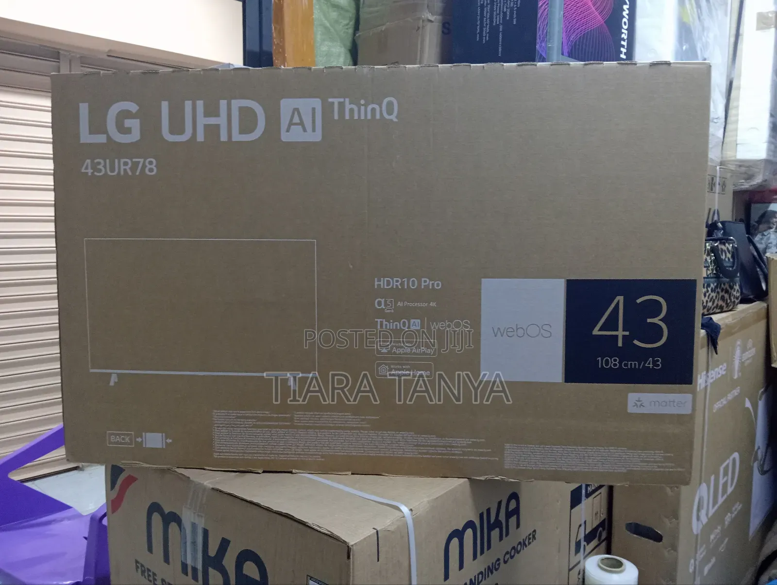 Lg Uhd Ai 43" Ur78006 Smart Tv