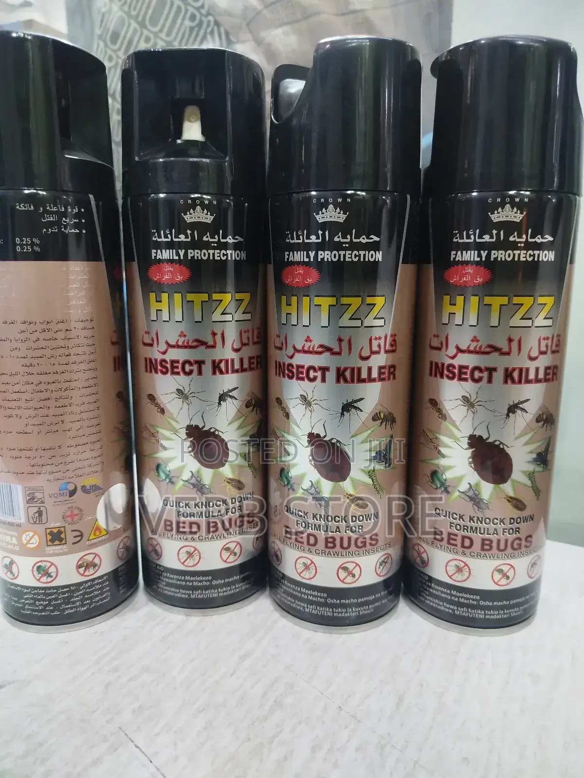 Hitz Quick Knock Down for Bedbugs and Crawling Insectcides