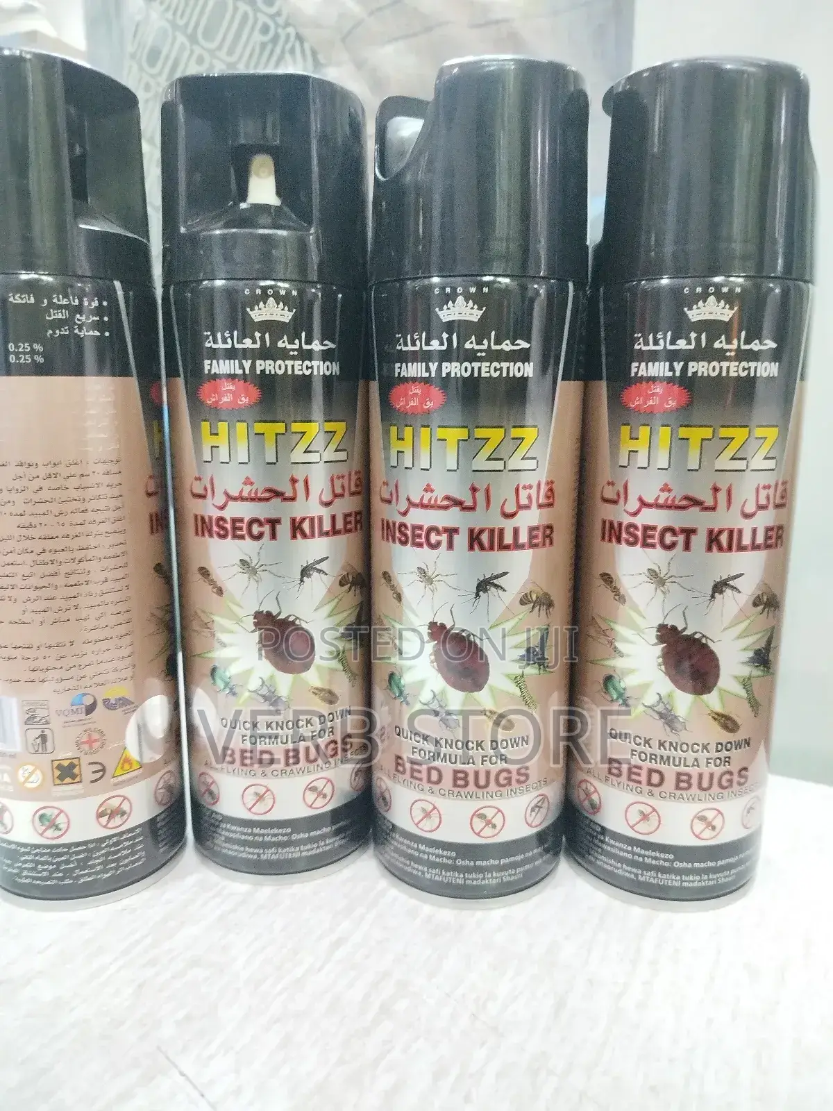 Hitz Quick Knock Down for Bedbugs and Crawling Insectcides