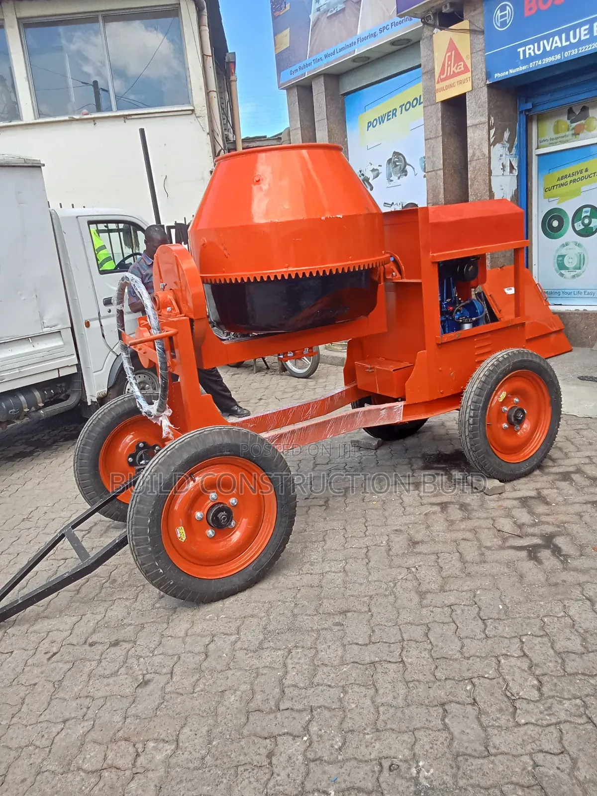 Indian Heavy Duty Concrete Mixer 500lits.