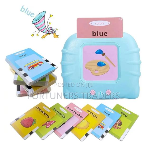 Flashing Cards Education Device - main view