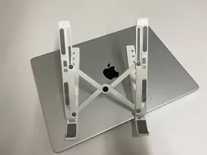 Adjustable Steel Laptop Stand–Strong Build Withairflowdesign