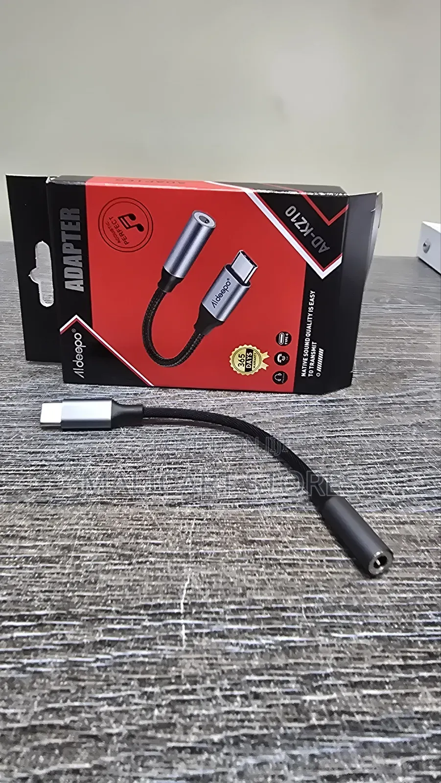 Type C to Audio 3.5mm Adapter
