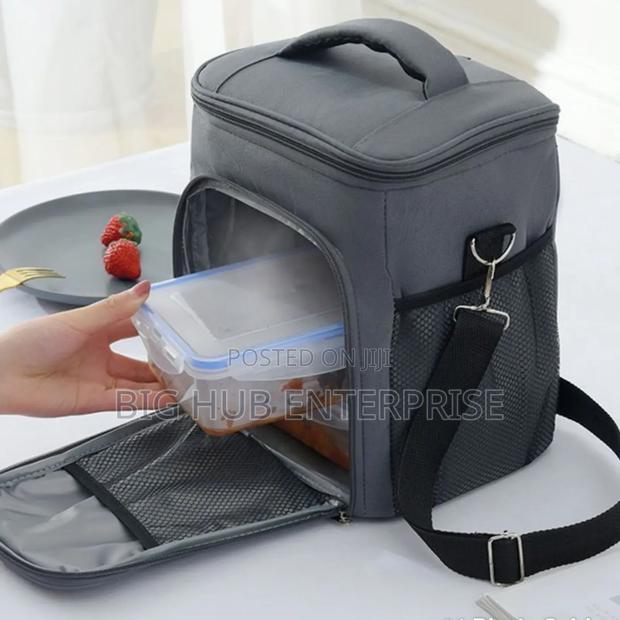 *Premium 2 Compartment Insulated Lunch Bag - main view