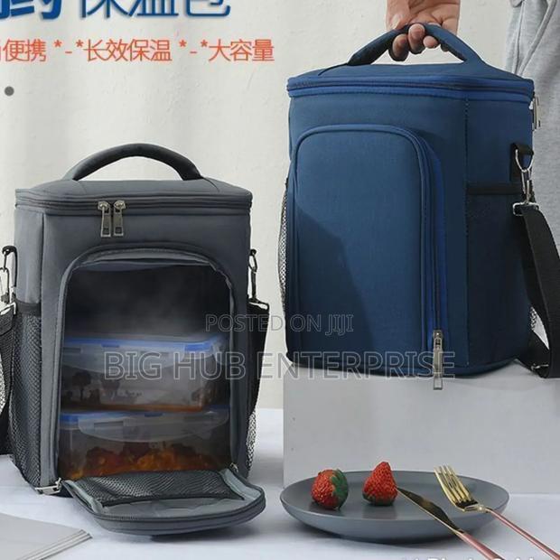 *Premium 2 Compartment Insulated Lunch Bag - thumbnail 3