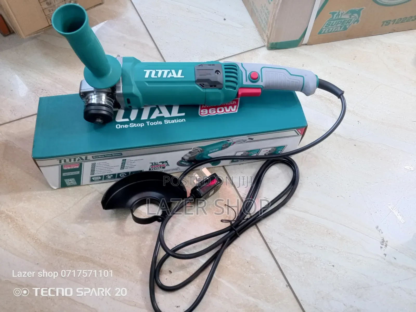 960w Total Angle Grinder