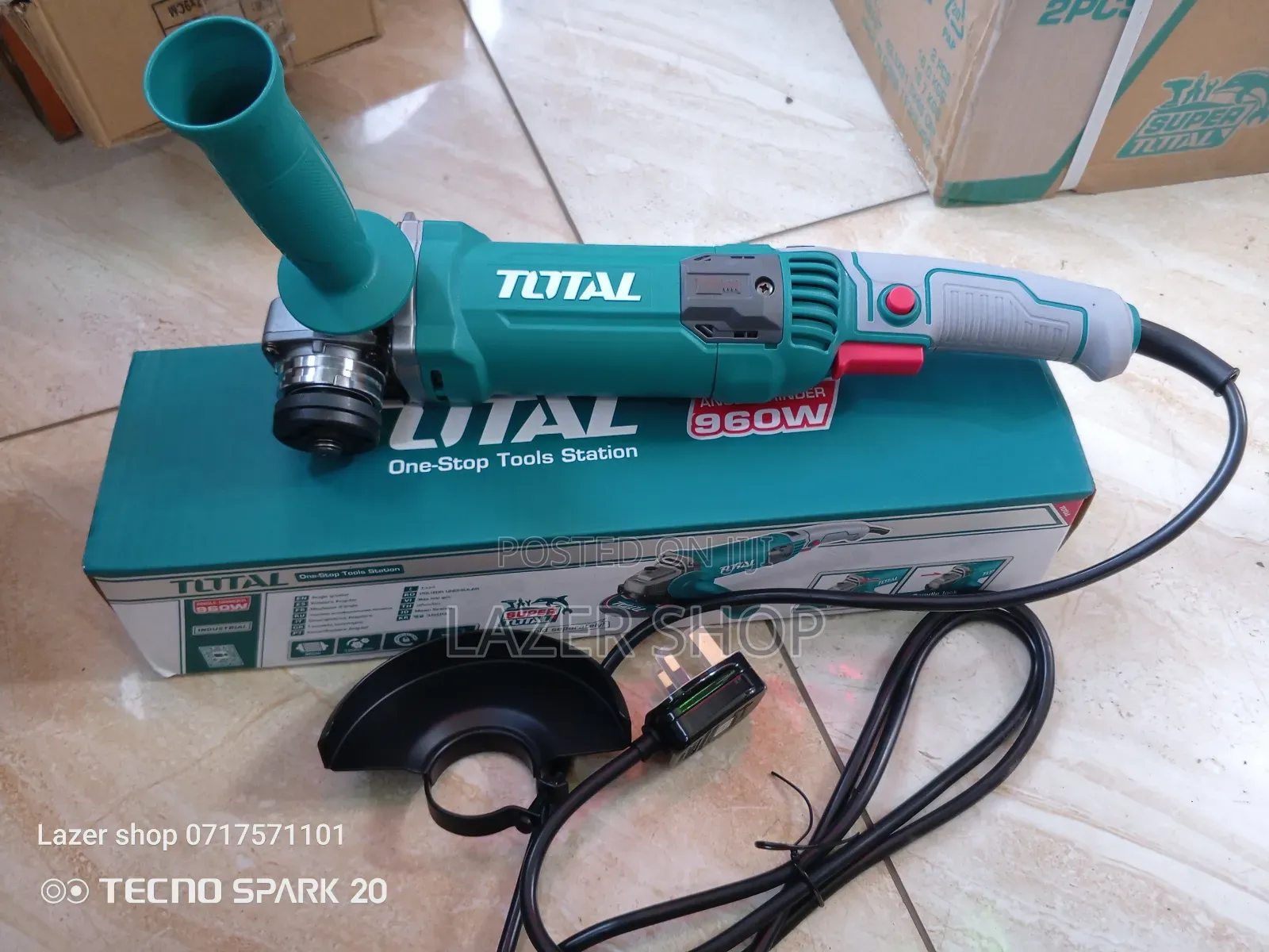 960w Total Angle Grinder