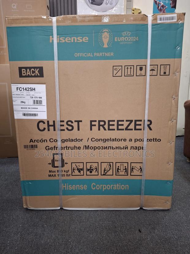Hisense 144l Chest Freezer (Grey) Fc142sh