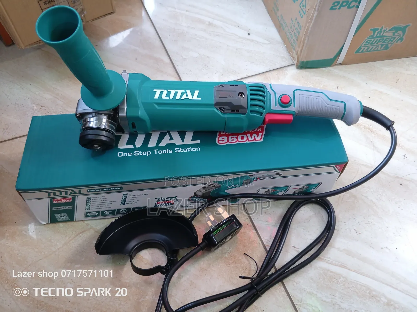 960w Total Angle Grinder