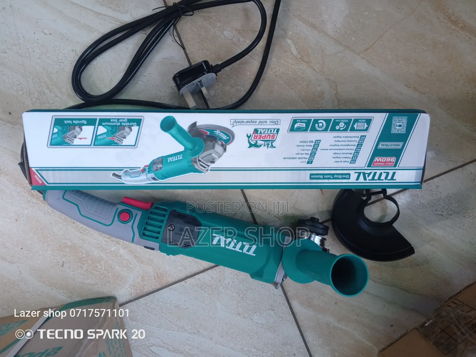960w Total Angle Grinder