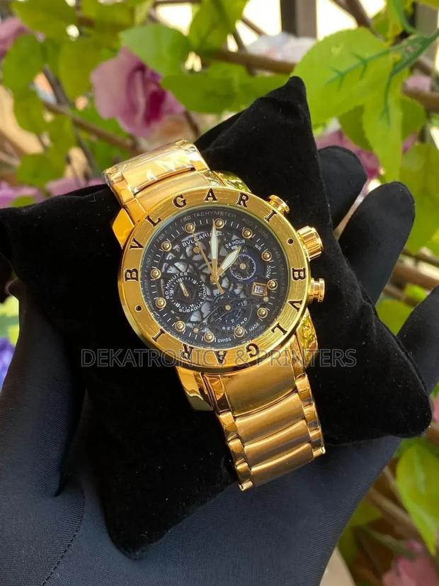 Bvlgari Golden Watch - main view