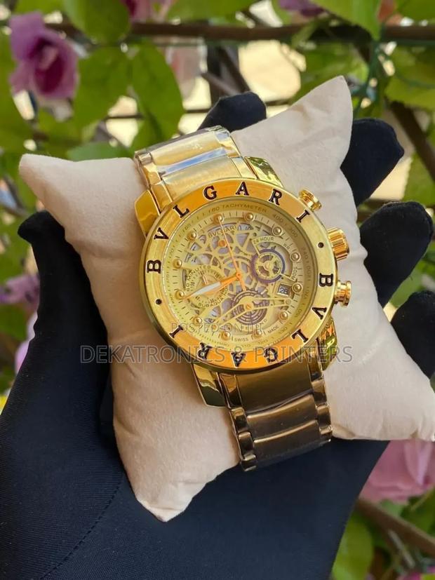 Bvlgari Golden Watch - thumbnail 2