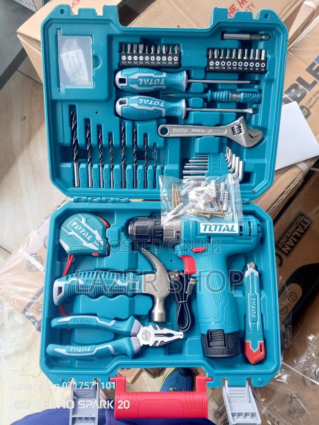 98pcs 12v Total Cordless Drill - thumbnail 2