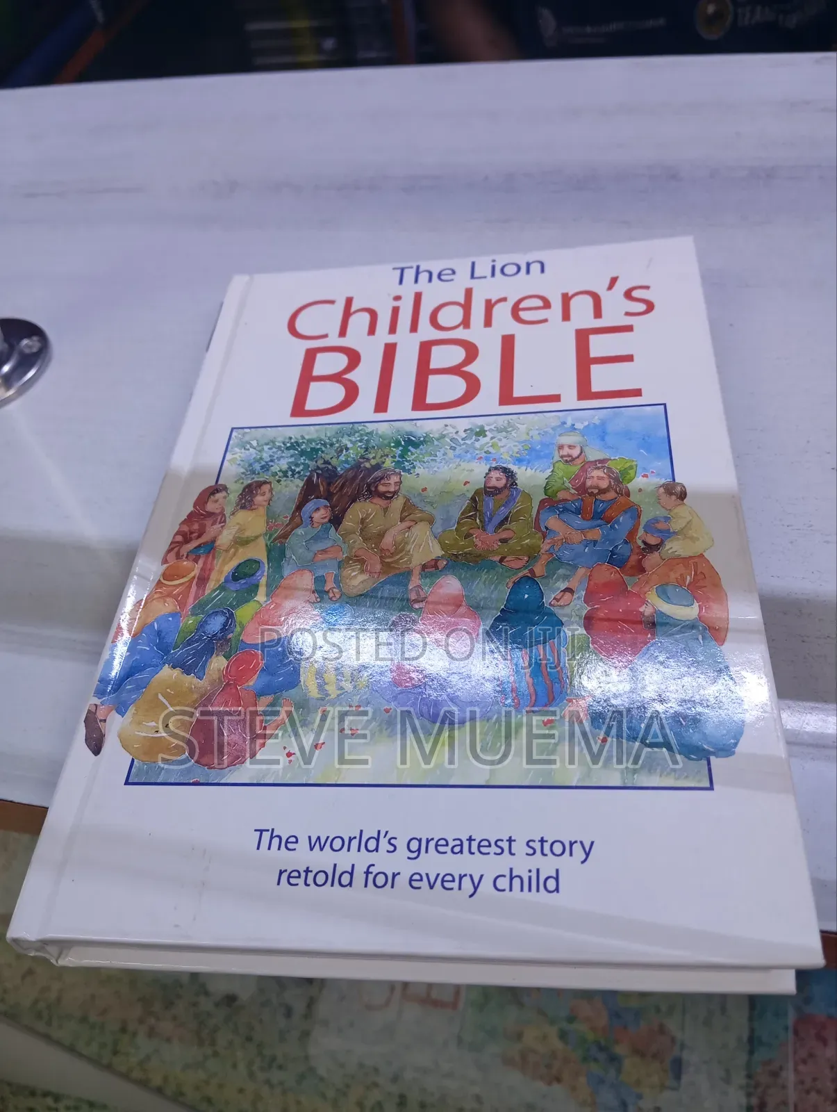 Hardcover Kids Bible.