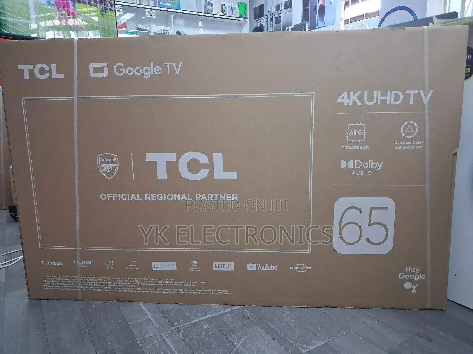 TCL 65v6b 65 Inch Uhd Google Smart TV New Model