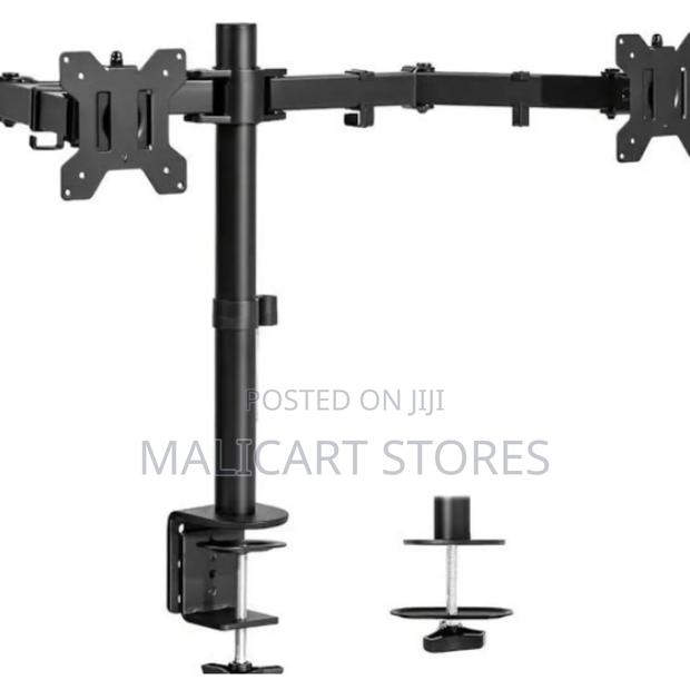 Dual Arm Monitor Mount Stand