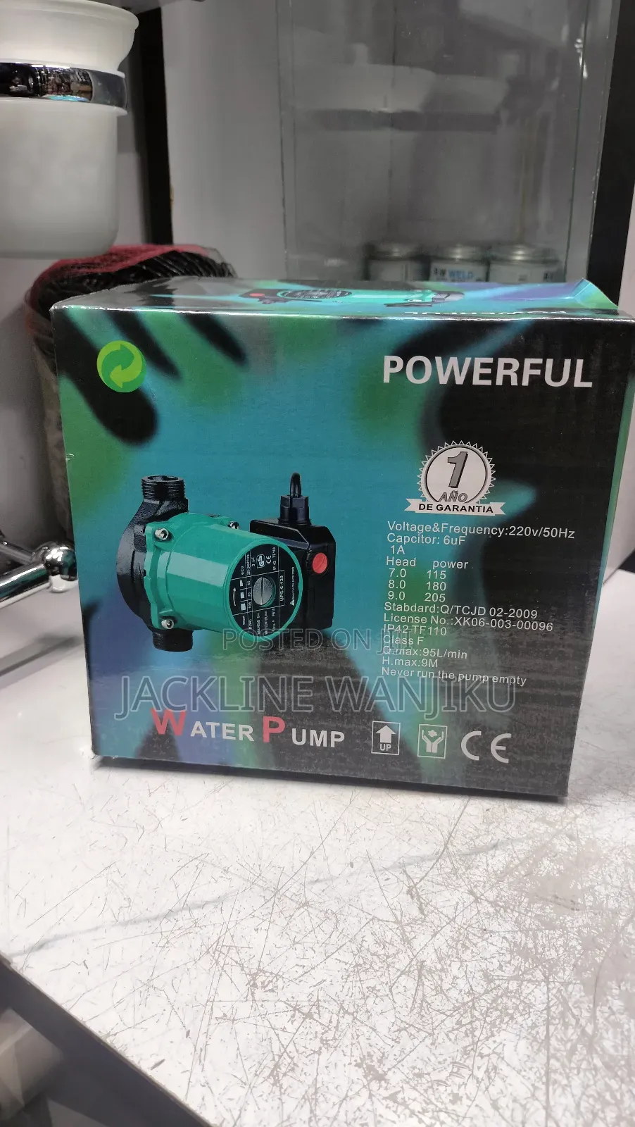 Powerful Circulation Pump/ Ceiling Water Pump