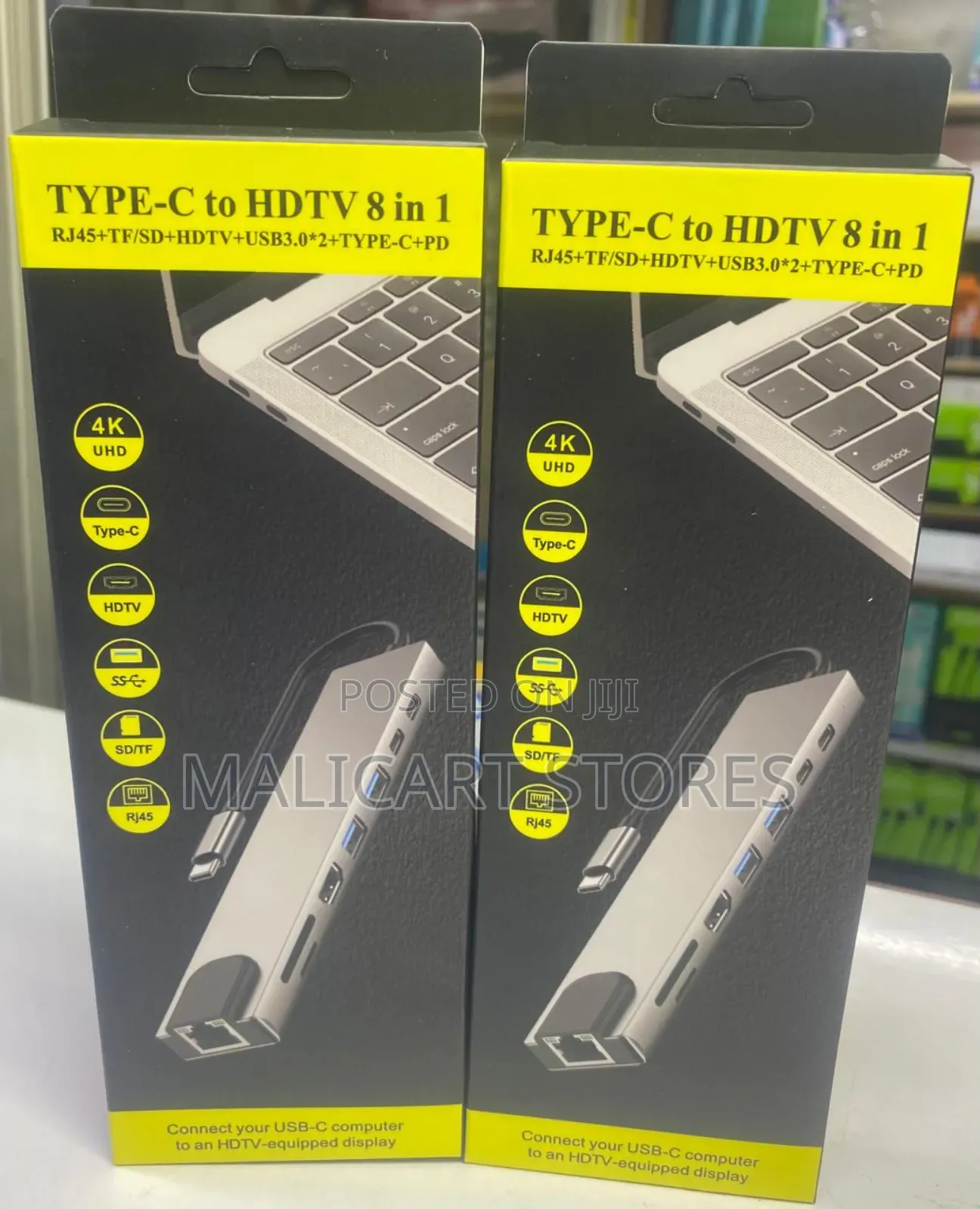 Type-C 8 in 1 Multifunction Adapter