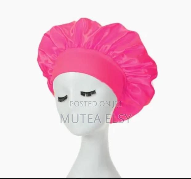 Black,Blue,Pink,Brawn Hair Bonnet - thumbnail 3
