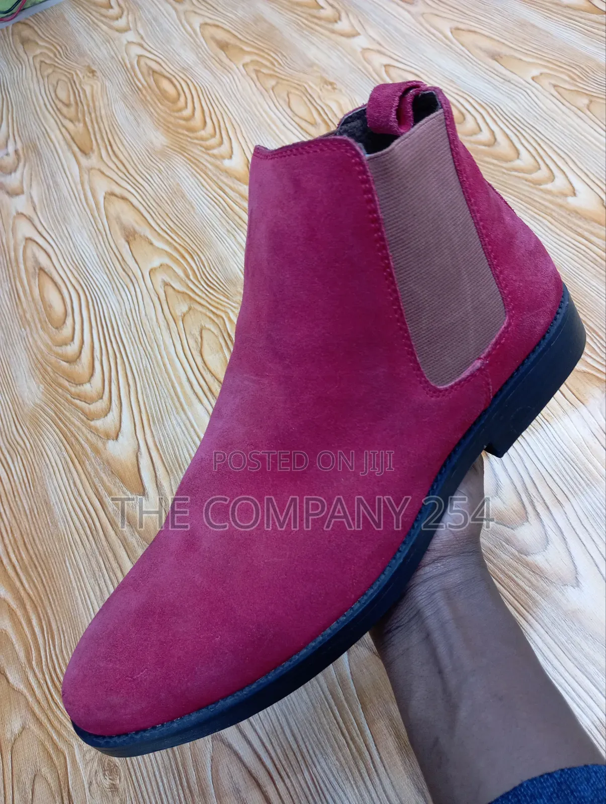 Mylo Handmade Original Leather Suede Chelsea Official Boots