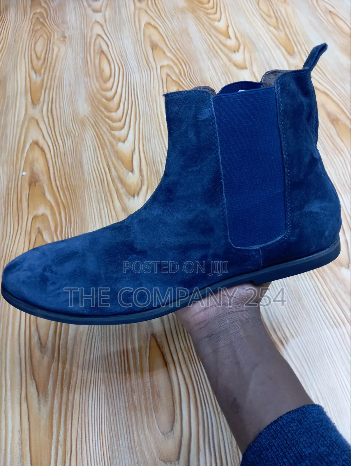 Mylo Handmade Original Leather Suede Chelsea Official Boots