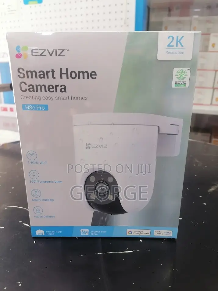 Up-Market >>H8c 2mp Pan Tilt Wi-Fi Security Camera