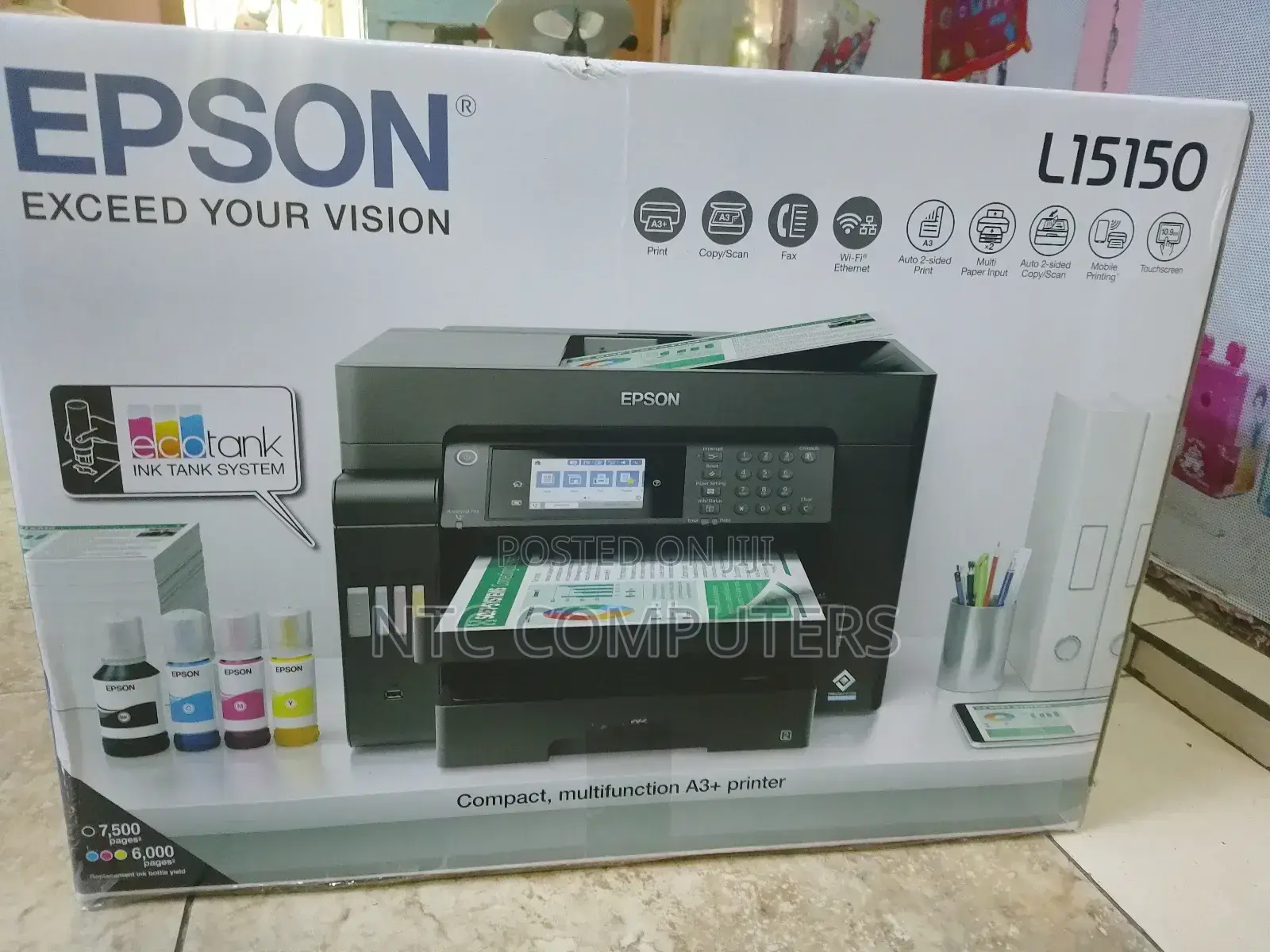 Epson L15150 Eco Tank A3 Manufunctional Ink Tank Printer