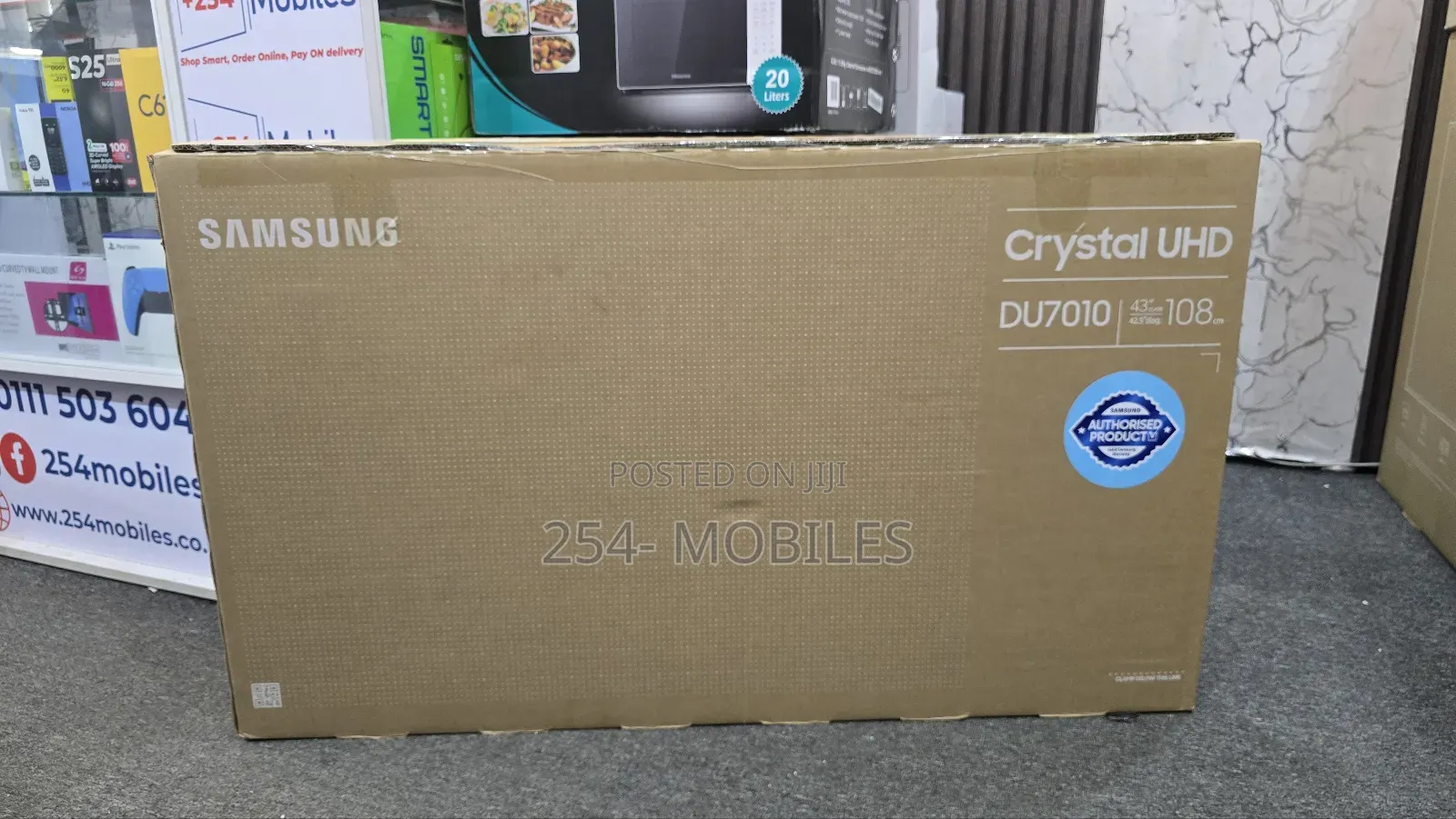 Samsung 43 Inch Du7010 Smart Tv Crystal Uhd 2024 50hz HDR