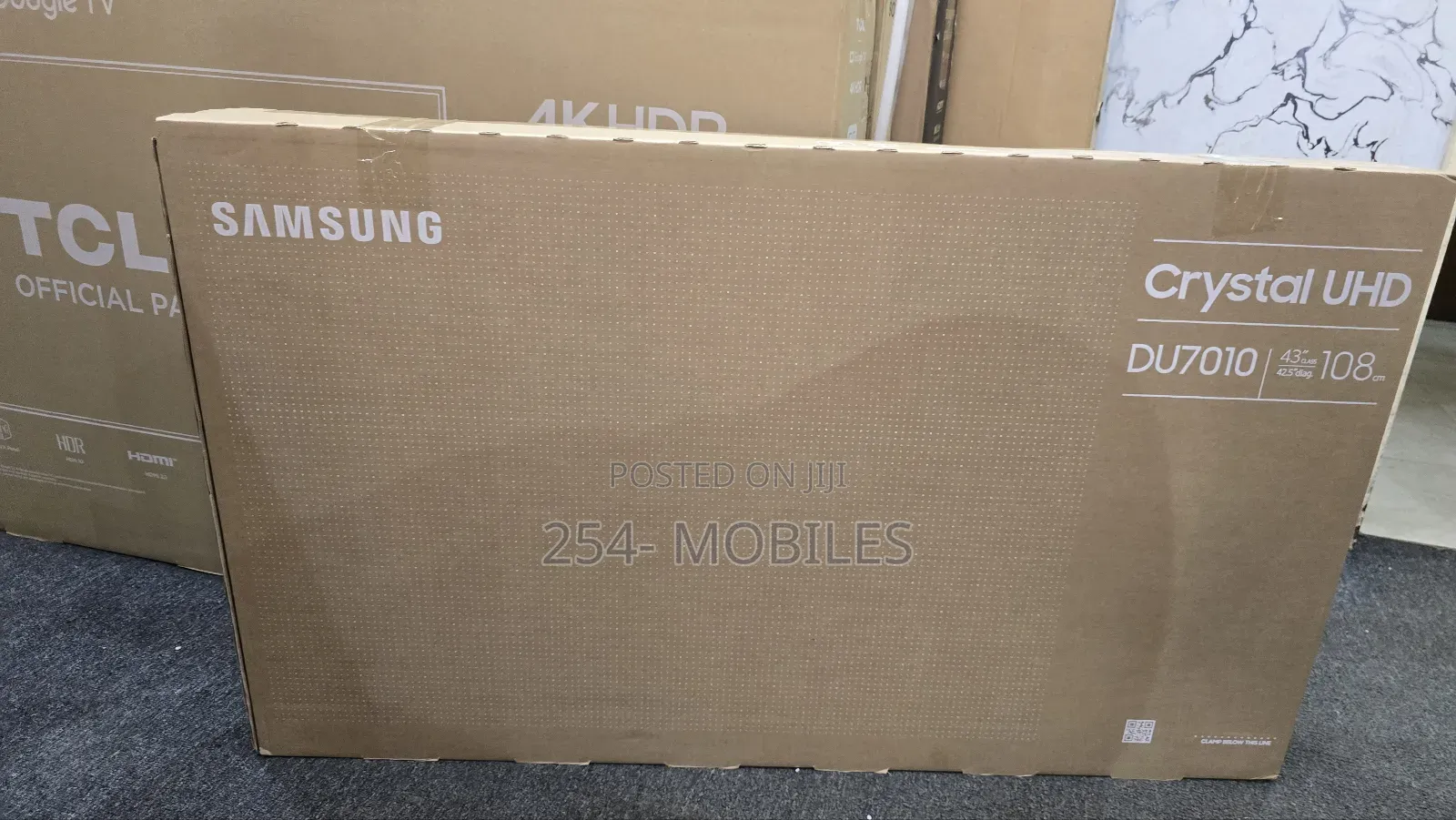 Samsung 43 Inch Du7010 Smart Tv Crystal Uhd 2024 50hz HDR