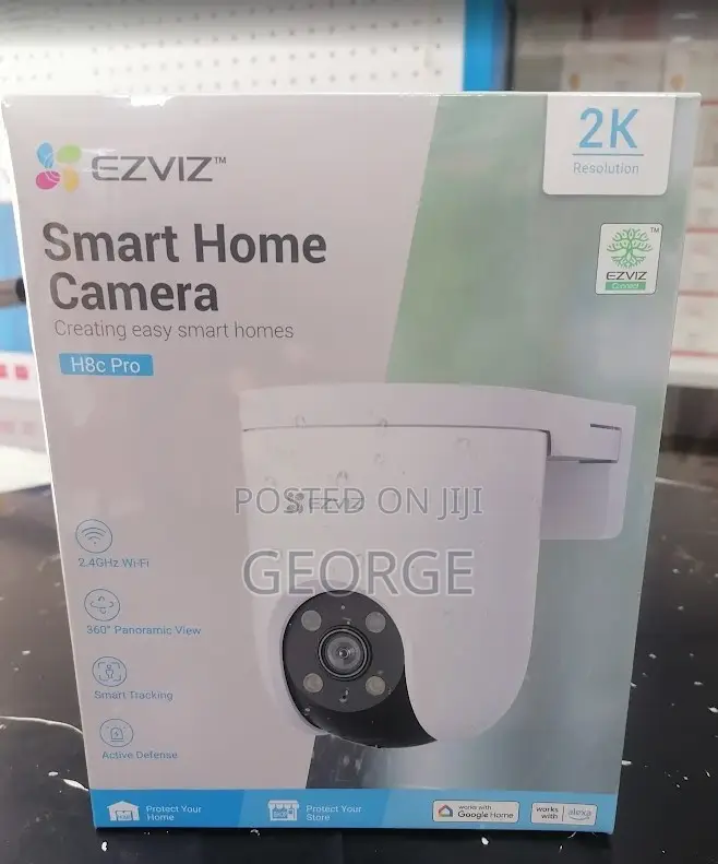 Wireless H8c 2mp Pan Tilt Wi-Fi Security Camera