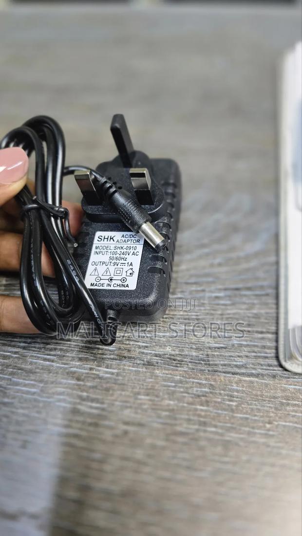 Ac Dc 9v by 1a Power Adapter - main view