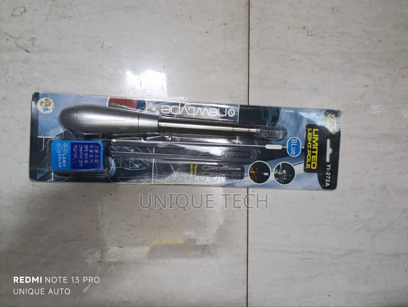 Front Bumper Light Flag Pole – Led Tip