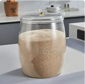 Air Tight Transparent Cereal/Candy Storage Container