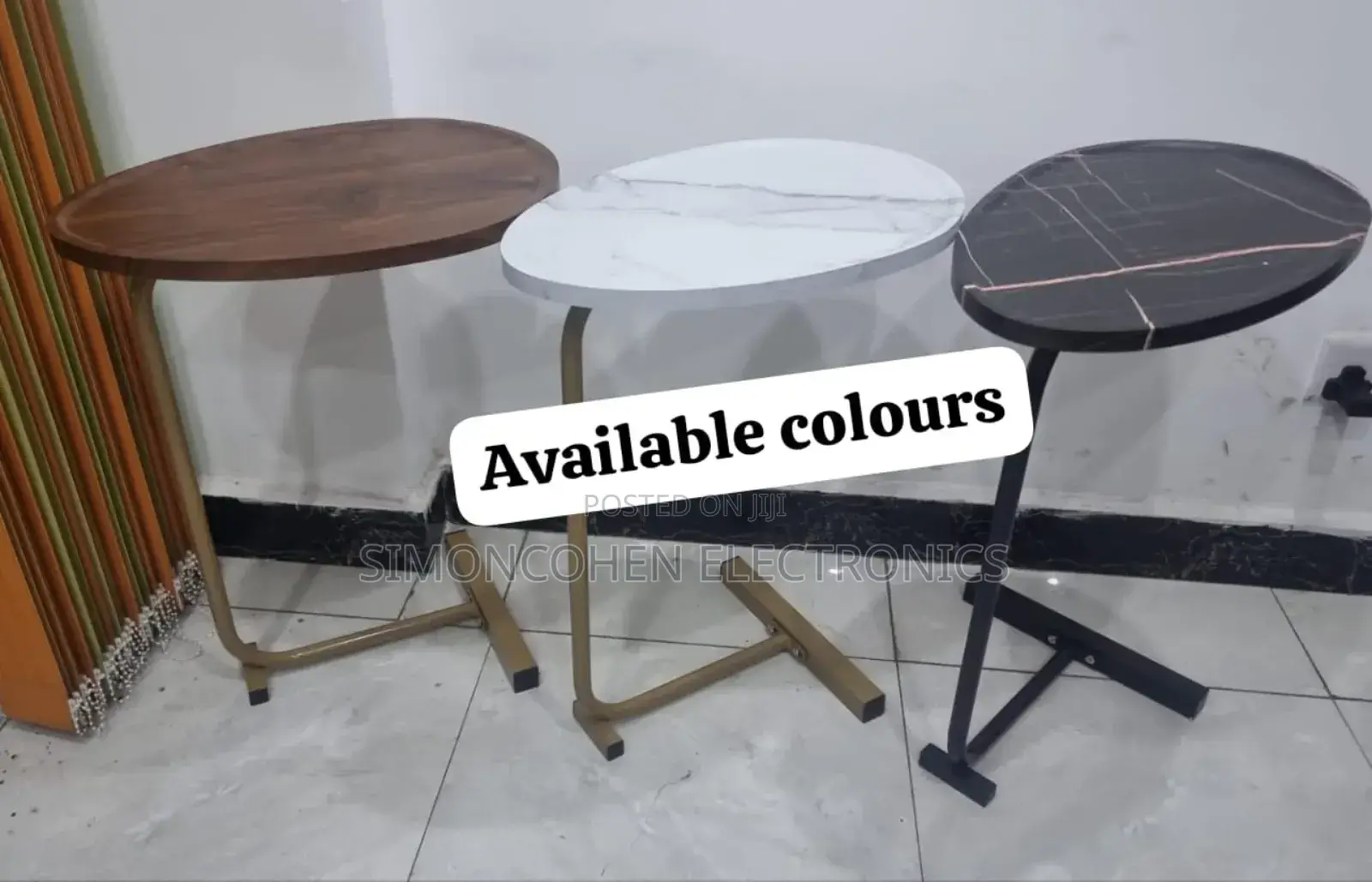 Exquisite High Quality Oval Shaped Side Table