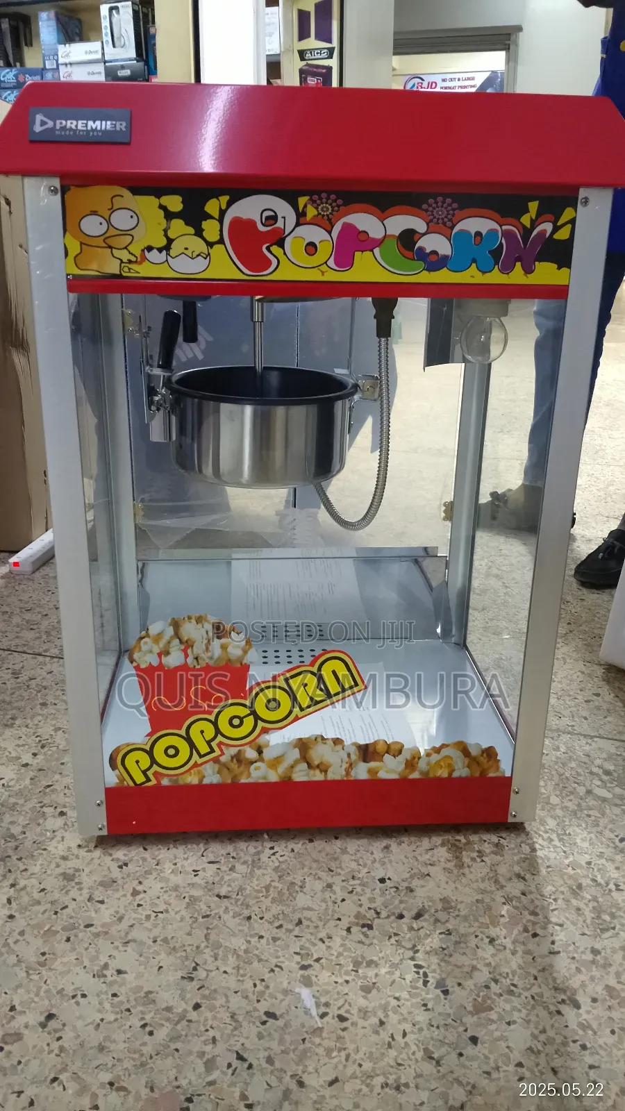 Imported Popcorn Maker/Electric Popcorn Machine