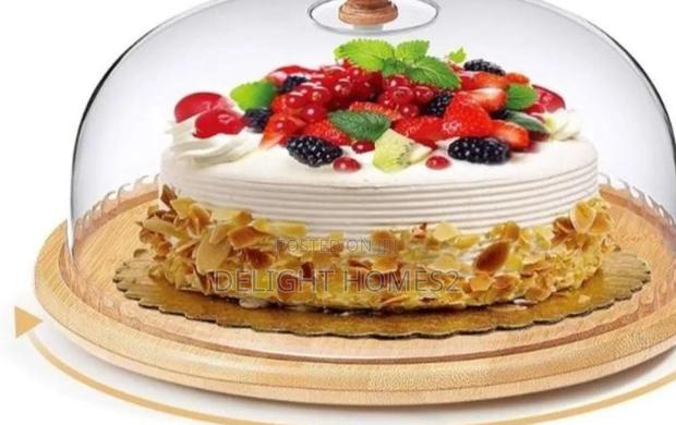 Bamboo Tray Acrylic Dome Cover_pa - thumbnail 3