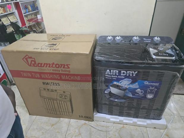 Ramtons 10kgs Top Load Twin Tub Washing Machine