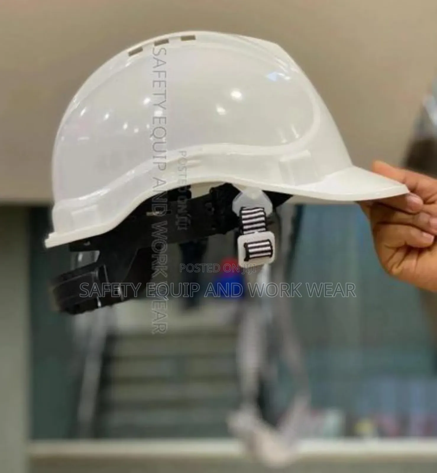 Heavy Duty Helmet With Replaceable Padding.