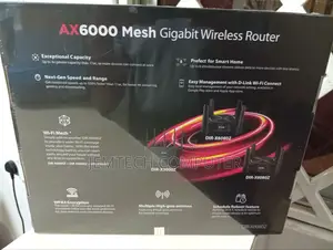 D-Link Dir-X6080z Ax6000 Wi-Fi 6 Gigabit Mesh Router