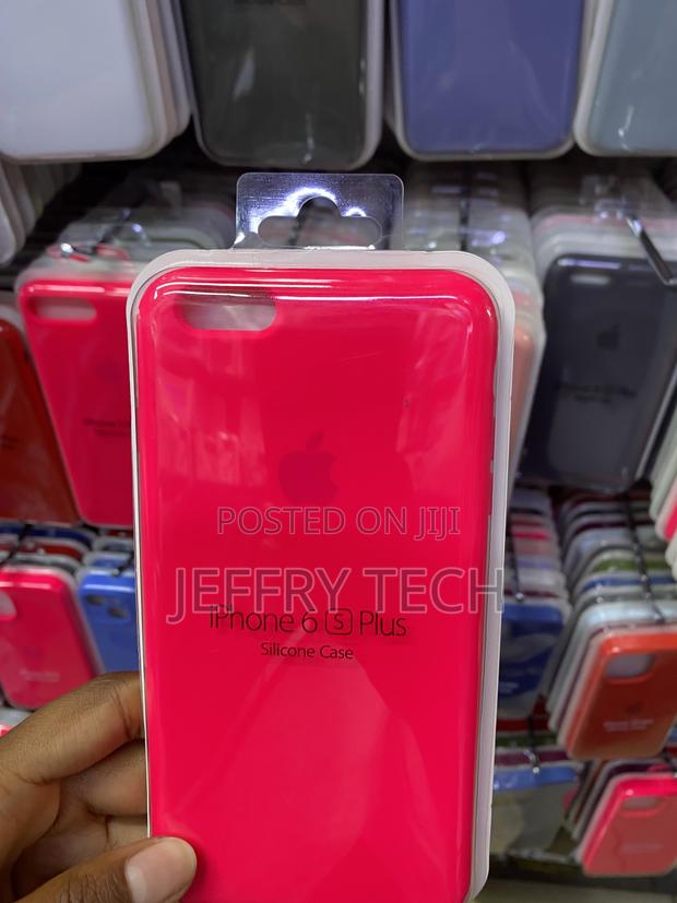 Silicone Case for iPhone 6 Plus/6s Silicone Case-Hot Pink - main view