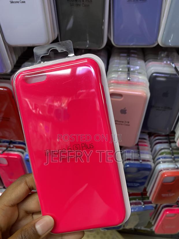 Silicone Case for iPhone 6 Plus/6s Silicone Case-Hot Pink - thumbnail 2