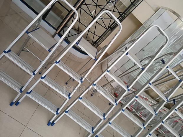 Household Aluminium Step Ladders - main view